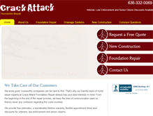 Tablet Screenshot of crackattack.net